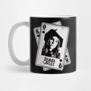 Retro Brandi Carlile Card Style Mug